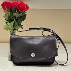 Vintage Coach City Bag 9790 Dark Purple 2005